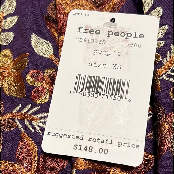 Free People Fleur Du Jour Mini Shift Dress - Picture 12 of 13